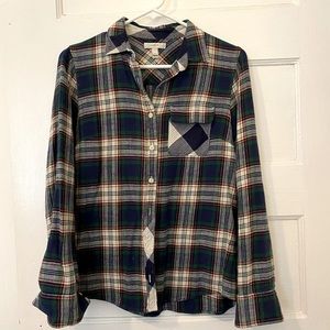 JCrew Plaid Button Down
